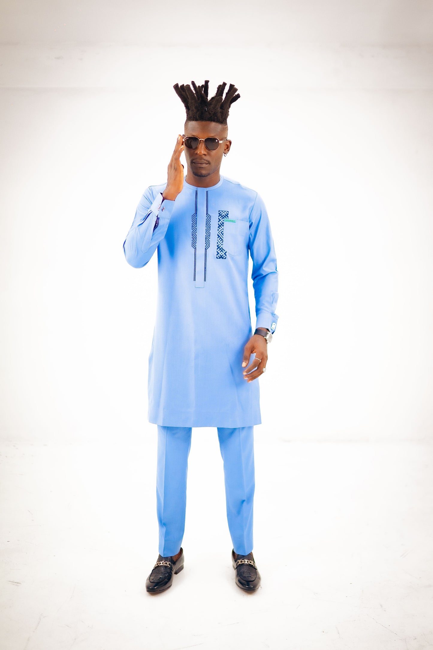 MODERN MONOGRAM KAFTAN