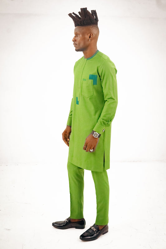 MODERN MIXED KAFTAN