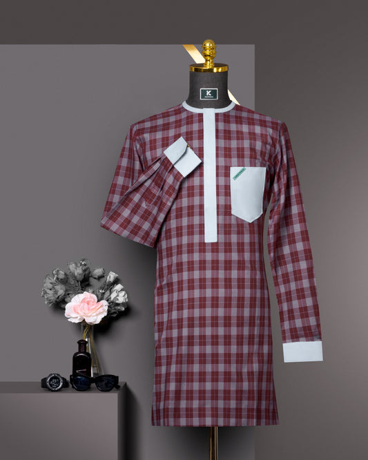 Mixed Deluxe stripe kaftan